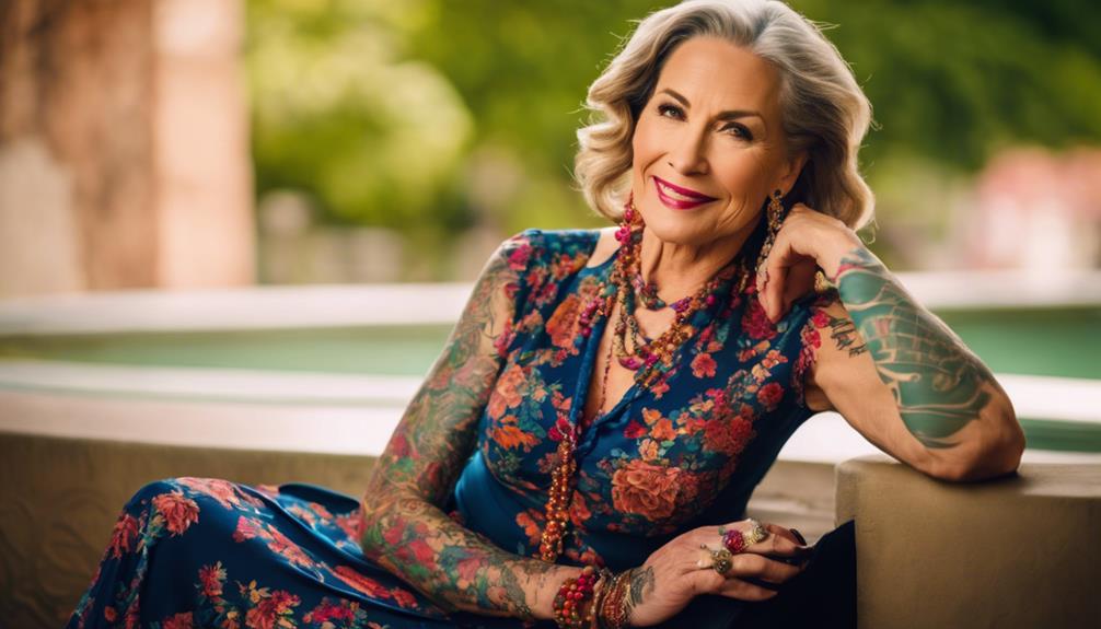 Blossoming Beauty: Tattoos for Women Over 40 tattoos for mature women