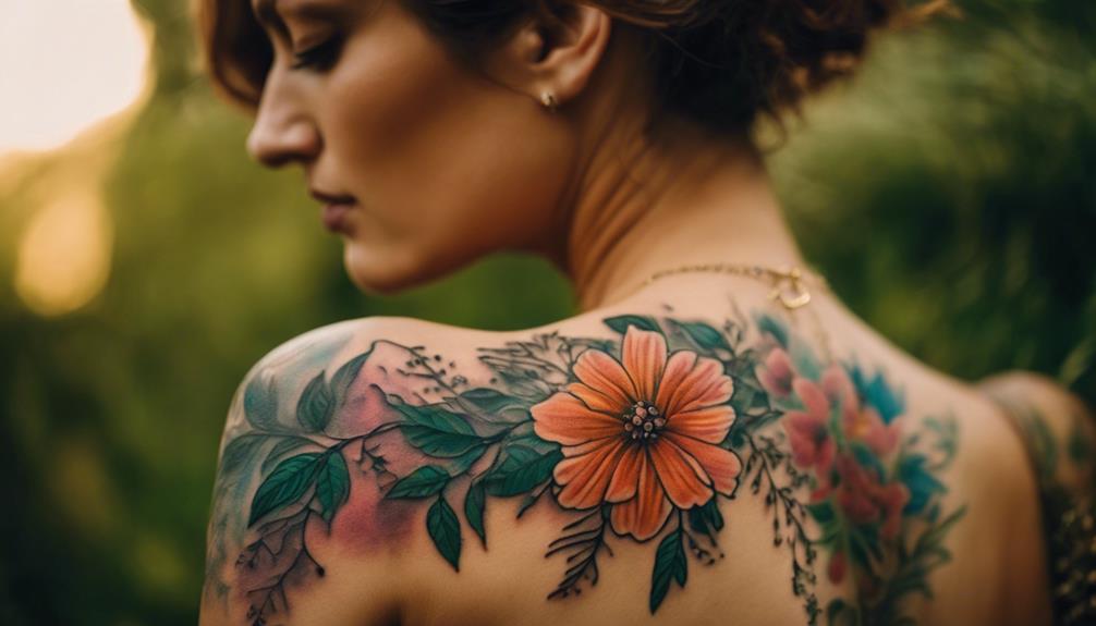 Floral Shoulder Tattoos for Women: Inspiration & Ideas - ai image generator