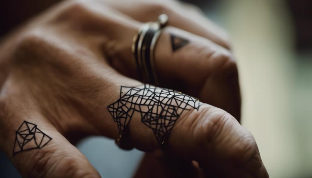 Hand Tattoos for Men With Minimalist Style - iPic.ai - Create Beautiful Ai Art or Ai Images For Free tiny perfectly formed objects