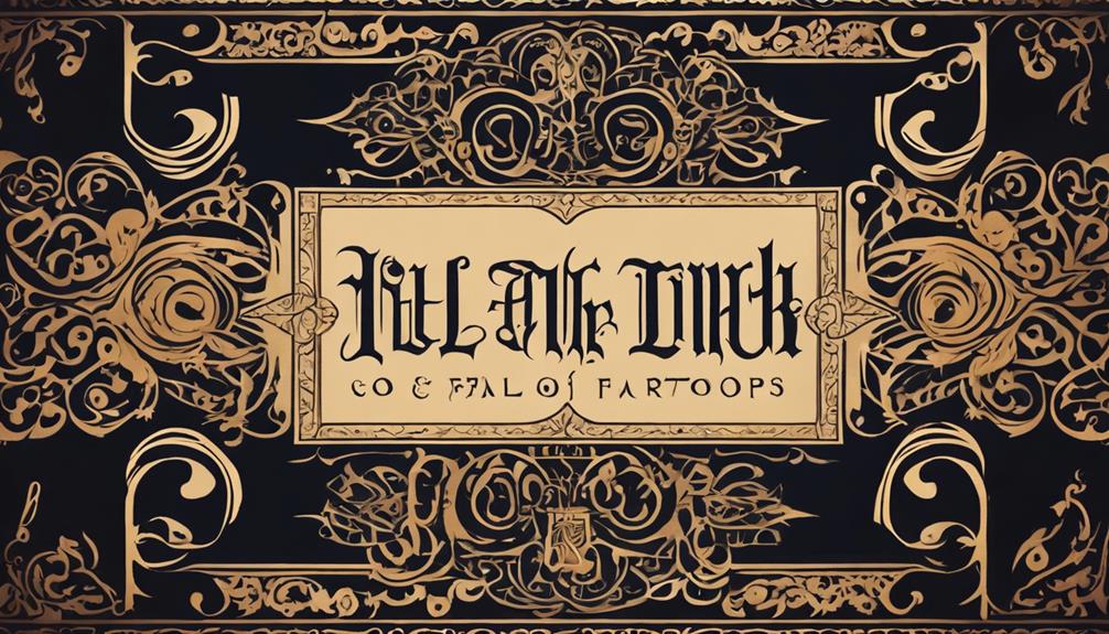 Old English Fonts for Unforgettable Tattoos - iPic.ai - Create Beautiful Ai Art or Ai Images For Free traditional english tattoo art