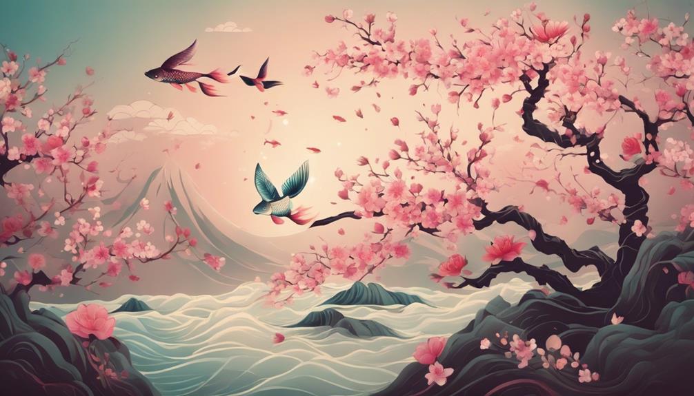 Timeless Beauty of Japanese Cherry Blossom Tattoos - iPic.ai - Create Beautiful Ai Art or Ai Images For Free types of design styles