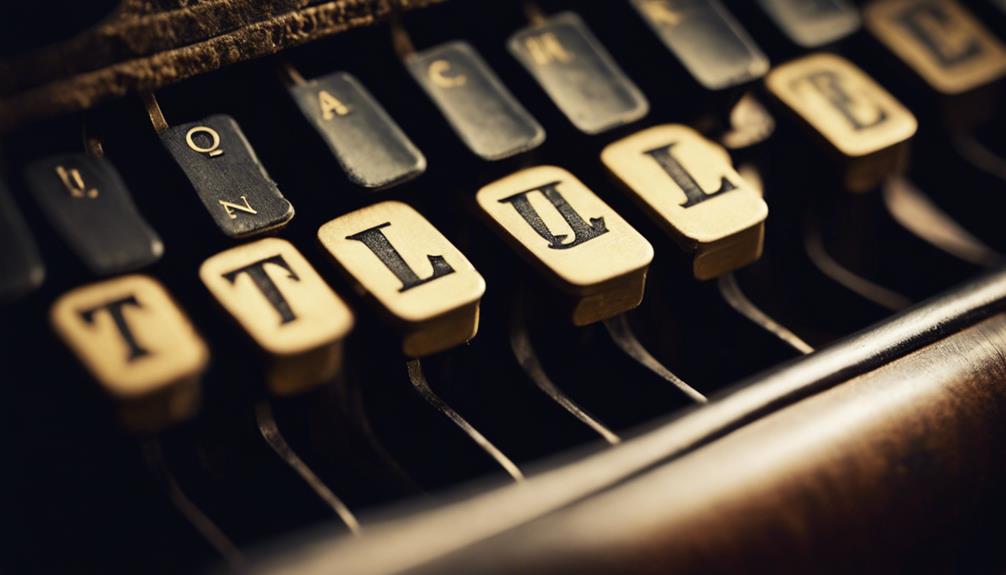 Guide to Typewriter Font Tattoo Lettering Ideas unique font tattoo designs
