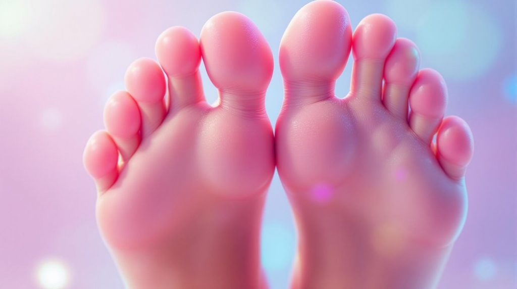 ai generated perfect foot images