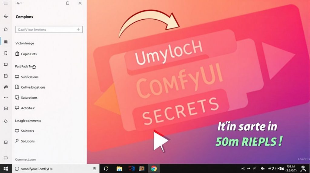 comfyui windows 10 installation