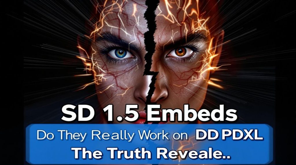 incompatible embeds with sdxl pdxl
